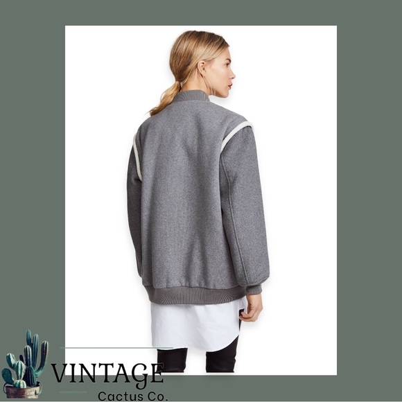 NWOT - T by “Alexander Wang” Double Faced Wool Jacket - Picture 2 of 14